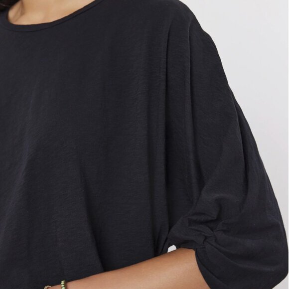 Velvet by Graham & Spencer AMARA Cotton Slub 3/4 Sleeve tee - Picture 2 of 8